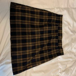 Plaid skirt